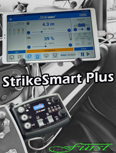 StrikeSmart Plus Steuerung mit Bedienung via Tablet und Bedienpanel